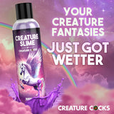 Creature Slime by Creature Cocks - Purple Slime - Purple Water Based Lubricant - 237 ml Bottle - Image 5