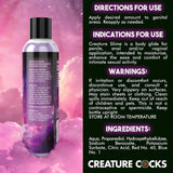 Creature Slime by Creature Cocks - Purple Slime - Purple Water Based Lubricant - 237 ml Bottle - Image 9