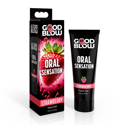 Good Blow Oral Sensation Gel - Strawberry Flavoured Oral Sex Gel - 44