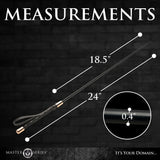 Master Series Sinful Impact Cane - Black Plastic Cane Whip - Image 6