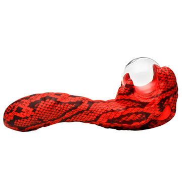 Creature Cocks Cobra - Red 18.5 cm USB Rechargeable Fantasy Vibrator with Plasma Ball