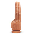 Master Series The Pleaser - Flesh 23.6 cm Double Finger Dildo
