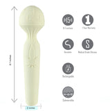 Maia Marlie 420 - Green 20.6 cm USB Rechargeable Massage Wand - Image 1