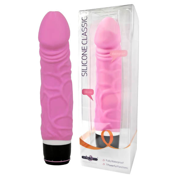 Silicone Classic - Pink 17 cm (6.75'') Vibrator - Image 1
