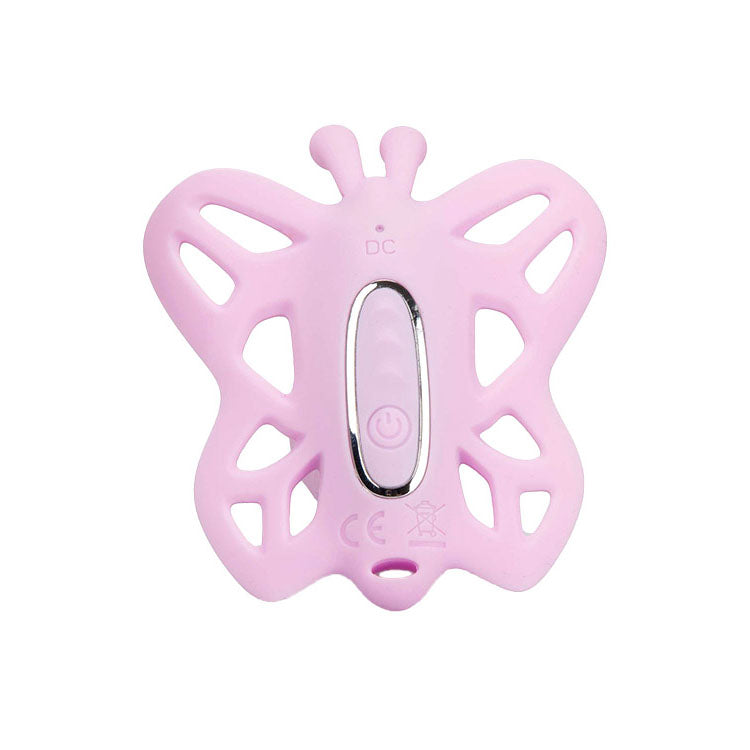 Adam & Eve VENUS G-SPOT BUTTERFLY - Pink USB Rechargeable Wearable Butterfly Vibrator with Remote