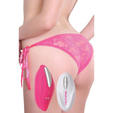 Adam & Eve Eve's Rechargeable Vibrating Panty With Remote - Pink Vibrating Panty with Remote Control - Image 74