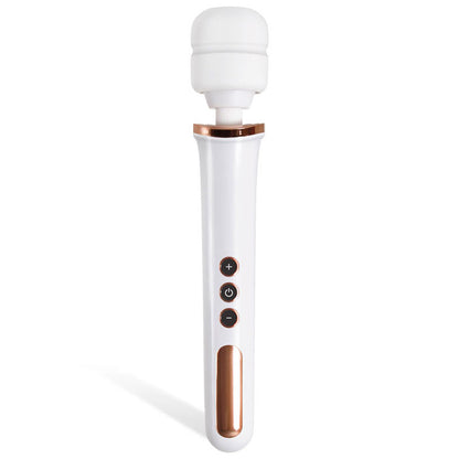 Adam & Eve Rechargeable Magic Massager - Rose Gold/White Massager Wand