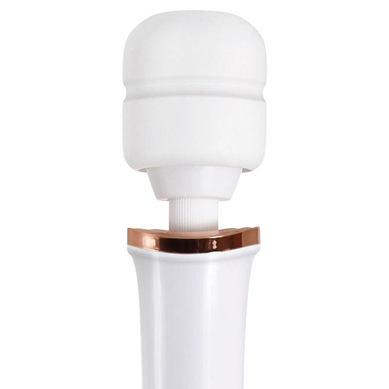 Adam & Eve Rechargeable Magic Massager - Rose Gold/White Massager Wand