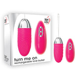 Adam & Eve Turn Me On Rechargeable Love Bullet - Pink 8.9 cm (3.5'') USB Rechargeable Bullet with Remote - Image 90