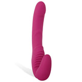 Adam & Eve Eve's Vibrating Strapless Strap-On - Pink 22 cm (8.75'') USB Rechargeable Strapless Strap-On - Image 9