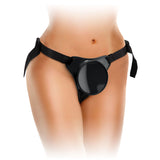 King Cock Elite Beginner's Body Dock Strap-On Harness - Black Adjustable Strap-On Harness (No probe included) - Image 2