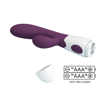 Party Up BEN Classic Vibe - Purple - Purple 20 cm Rabbit Vibrator