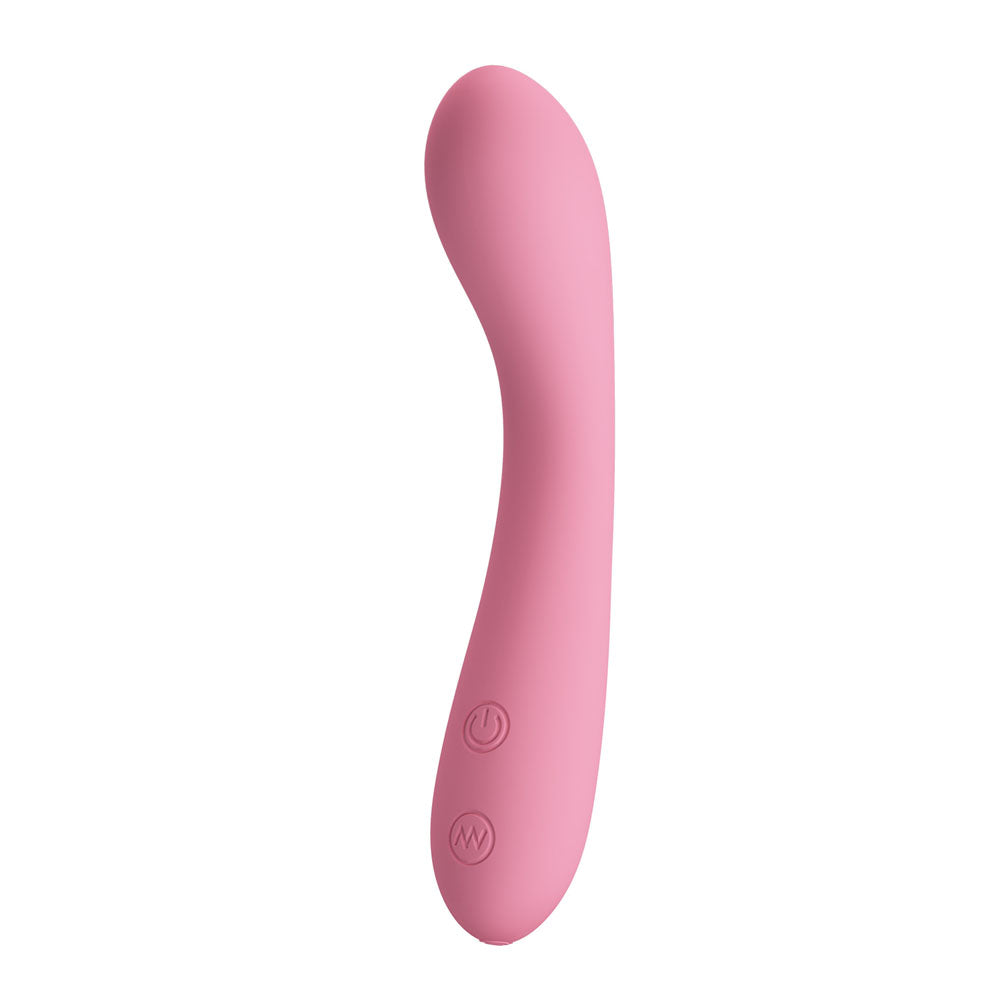 Party Up JOHN Flexible Vibe - Pink 16 cm USB Rechargeable Vibrator