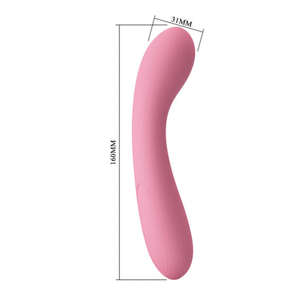 Party Up JOHN Flexible Vibe - Pink 16 cm USB Rechargeable Vibrator