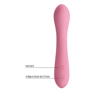 Party Up JOHN Flexible Vibe - Pink - Pink 16 cm USB Rechargeable Vibrator