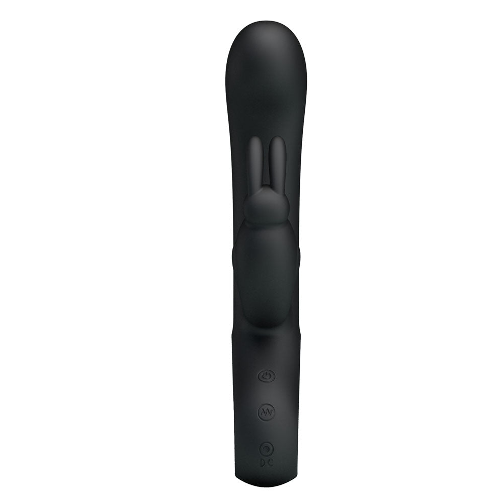 Party Up COLIN Rabbit Vibe - Black 21 cm Rabbit Vibrator