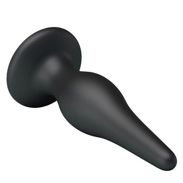 Party Up JERRY Butt Plug Set - Black Butt Plugs - Set of 3 Sizes
