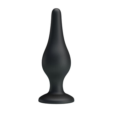 Party Up JEFFREY Butt Plug - Black 14 cm Butt Plug
