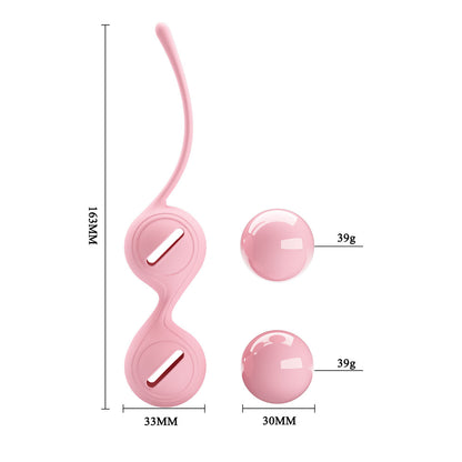 Party Up VIVIAN Kegel Balls - Pink Kegel Balls