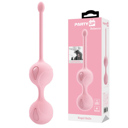 Party Up REBECCA Kegel Balls - Pink Kegel Balls
