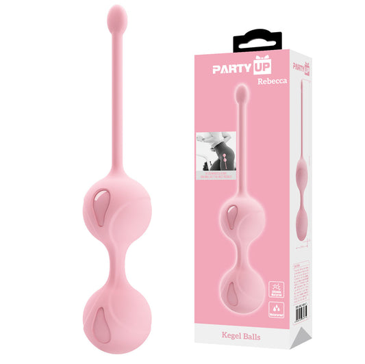 Party Up REBECCA Kegel Balls - Pink Kegel Balls
