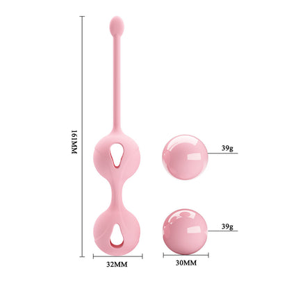 Party Up REBECCA Kegel Balls - Pink Kegel Balls