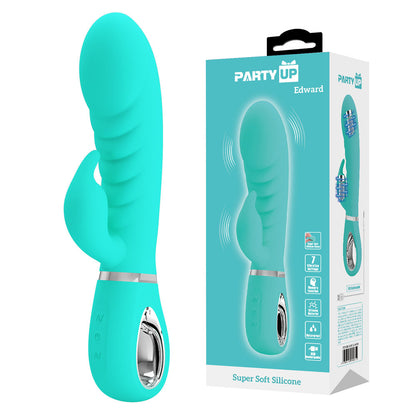 Party Up EDWARD Rabbit Vibe 20 cm USB Rechargeable Rabbit Vibrator