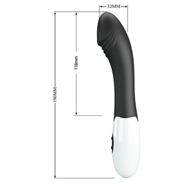 Party Up BILL Classic Vibe - Black - Black 19 cm Vibrator