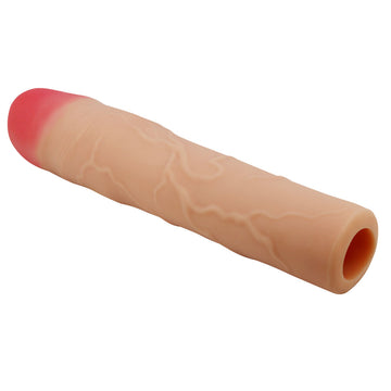 Party Up PHILIP 3 Inch Extender Sleeve - Flesh 3 Inch Penis Extender Sleeve