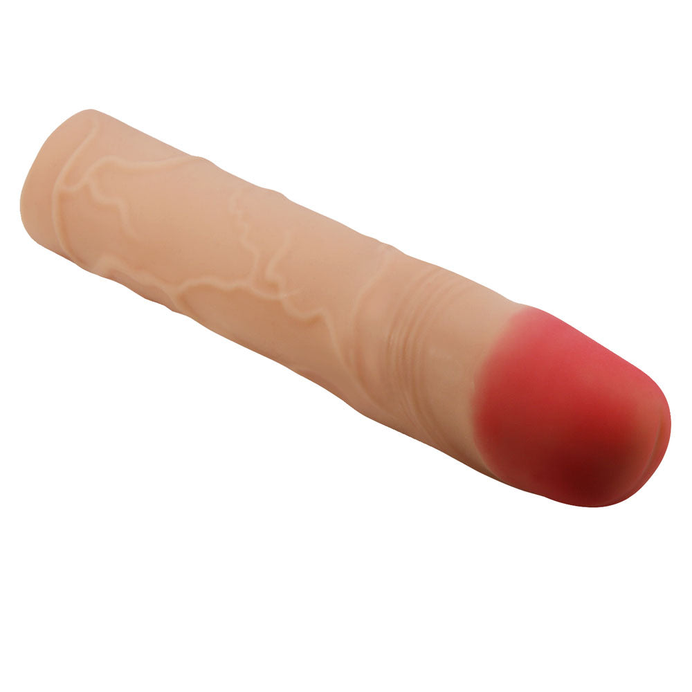Party Up PHILIP 3 Inch Extender Sleeve - Flesh 3 Inch Penis Extender