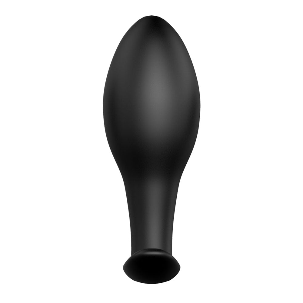 Party Up JASON Vibrating Anal Plug - Black 8.5 cm Vibrating Butt Plug