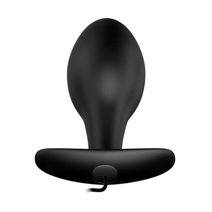 Party Up JASON Vibrating Anal Plug - Black 8.5 cm Vibrating Butt Plug