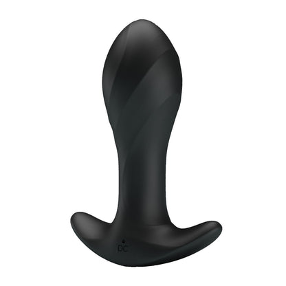 Party Up KEITH Vibrating Plug - Black 10.5 cm Vibrating Butt Plug