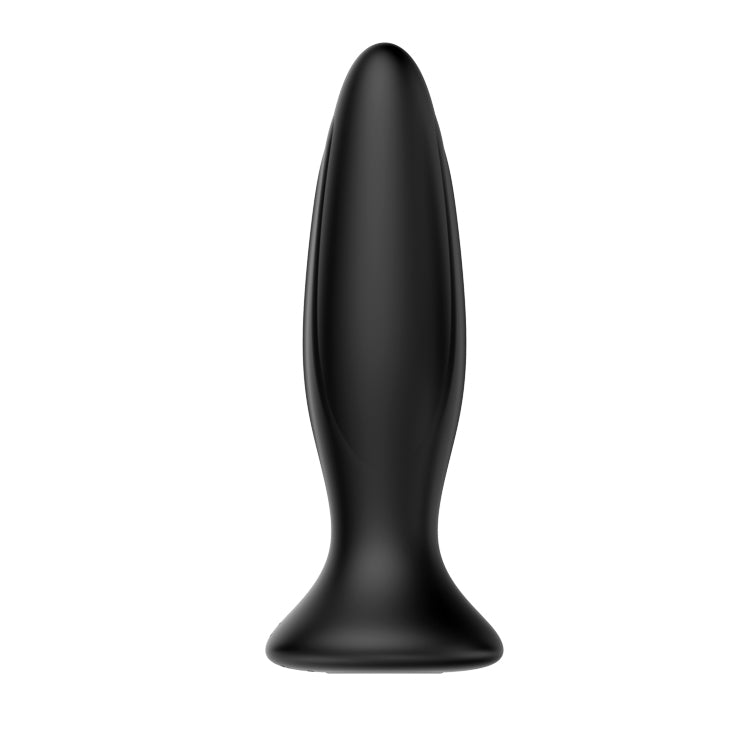 MR PLAY Vibrating Anal Plug - Black 12.8 cm Vibrating Butt Plug