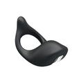 Party Up KING Rechargeable Cock Ring - Black USB Rechargeable Cock Ring
