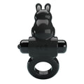 Party Up LEO Vibrating Cock Ring - Black Vibrating Cock Ring