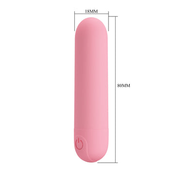 Party Up HENRY Mini Bullet - Pink - Pink 8 cm USB Rechargeable Bullet
