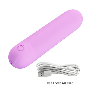 Party Up GREG Mini Bullet - Purple - Purple 8 cm USB Rechargeable Bullet