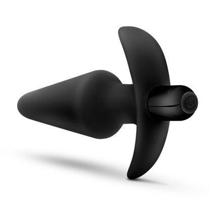 Anal Adventures Platinum Vibrating Plug - Black 12.7 cm (5'')