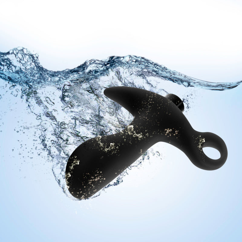 Anal Adventures Platinum Vibrating Prostate Massager 01 - Black
