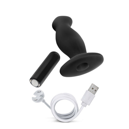 Anal Adventures Platinum Vibrating Prostate Massager 02 - Black