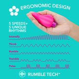 Aria Epic AF - Fuschia USB Rechargeable Stimulator - Image 3