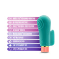 Aria Sensual AF - Teal USB Rechargeable Stimulator