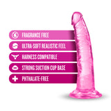 B Yours Plus Lust N Thrust - Pink - Pink 19 cm (7.5'') Dong - Image 2