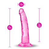 B Yours Plus Lust N Thrust - Pink - Pink 19 cm (7.5'') Dong - Image 3