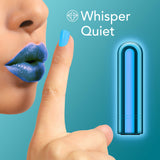 Kool Vibes - Rechargeable Mini Bullet - Blueberry - Blueberry 6.4 cm USB Rechargeable Bullet - Image 3