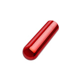 Kool Vibes - Rechargeable Mini Bullet - Cherry - Red 6.4 cm USB Rechargeable Bullet - Image 8