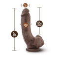 Coverboy - The Mechanic - Chocolate Brown 22.9 cm (9'') Dong
