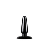 Anal Adventures Basic Anal Plug - Medium - Black 12 cm Butt Plug - Image 2