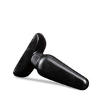 Anal Adventures Basic Anal Plug - Medium - Black 12 cm Butt Plug - Image 4